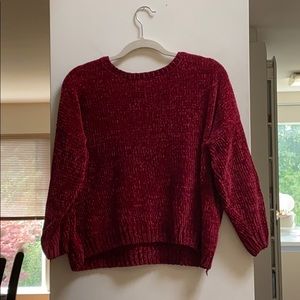 Super Soft and Warm Red Sweater